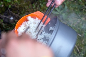 狮子口野炊之盛米饭