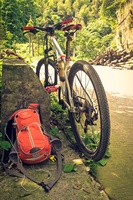自行车&背包