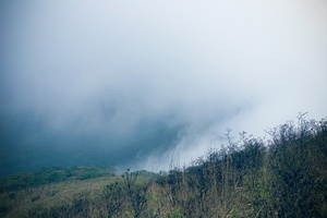 云雾中的韭菜岭（二）