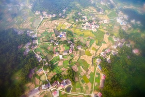 潘塘村4-7组航拍图