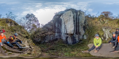 乌山采石场合影3D全景