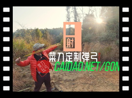 第四版菜刀定制丑把子弹弓射日